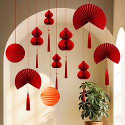 2026 Year of the Horse New Year's Eve Kindergarten Store Scene Spring Festival New Year's Atmosphere Decoration