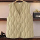 New down cotton light vest for autumn and winter clothes large size inner vest middle-aged and elderly horse clip fashionable mother vest