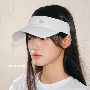 
feytiy fashionable sports style empty top hat sun protection visor running baseball cap outdoor summer peaked hat for women