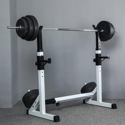 Xuan Ge Multifunctional Weightlifting Bench Home-Use Bench Press Machine Squat Rack Barbell Bench Press Rack Fitness Adjustable Bench Press Rack