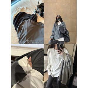 
superniniyy layering companion/baby velvet handmade multi-piece soft and waxy one-piece velvet versatile layering base layer shirt