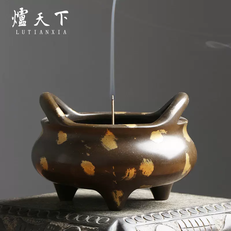 炉天下铜香炉 点金系列仿古大明宣德炉-Taobao