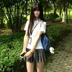 Huaqianzhu Original Xiaosongxia T-Shirt, Preppy Style School Uniform Feel, Multi-Color Polo Shirt, Versatile Sporty Style, Jk Short-Sleeve