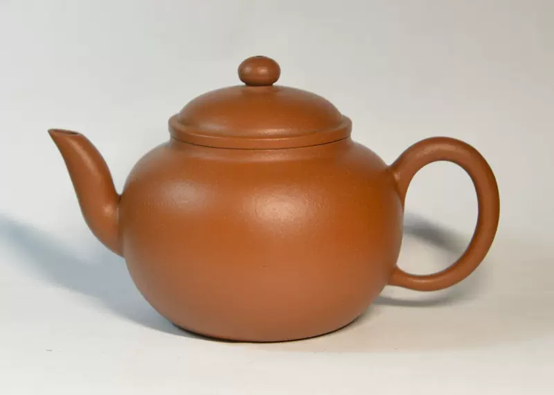 明清朱泥小品莲子壶紫砂壶茶壶收藏品古董古壶古玩