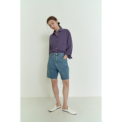 Nothingnowhere Ss23 Highly Recommended In This Issue! Blue Summer Edgeless Frayed Denim Shorts