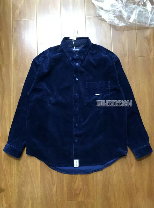 現貨DESCENDANT TETTY CORDUROY LS SHIRT DCDT 19SS 燈芯絨襯衫-Taobao