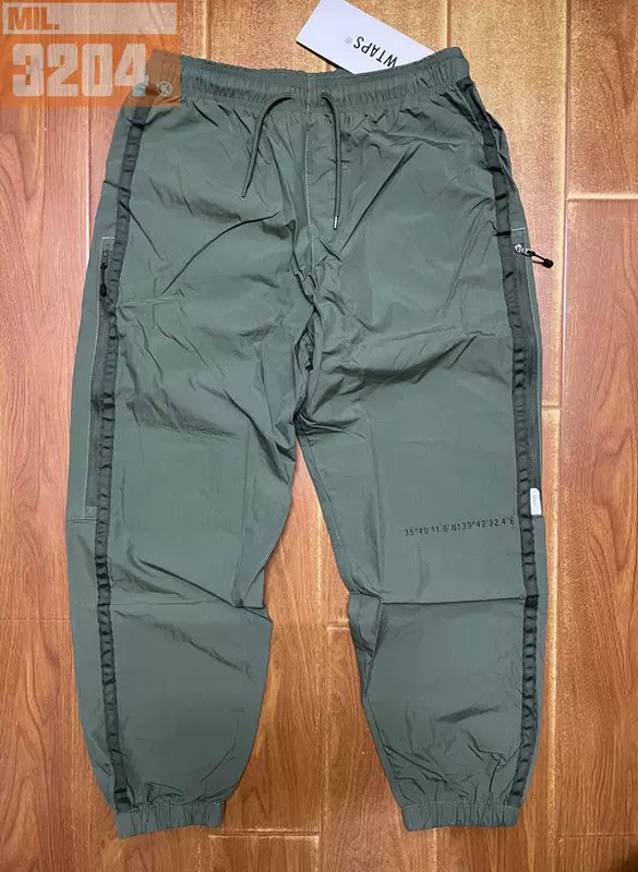 現貨WTAPS INCOM TROUSERS NYCO.WEATHER 21AW 側拉鍊收口休閒褲