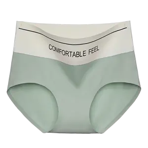 women transparent seamless low waist underwear ladies briefs panties  无痕低腰三角内裤