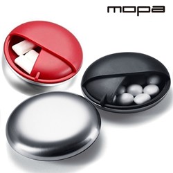 Portable Pill Box, Stylish Rotating Medicine and Candy Box, Simple and Creative, Portable Chewing Gum Storage, Small Medicine Bottle, Japan