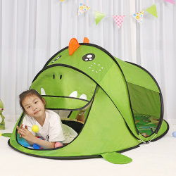 Tent Indoor Children's Cartoon Playhouse for Boys and Girls, No Installation Required, Foldable Outdoor Small House