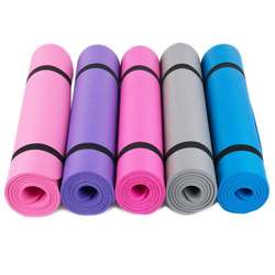 Yoga Mat for Beginners, Non-Slip, Thickened and Widened, Fitness Mat for Men and Women, Dance Yoga Mat, Soundproof and Shock-Absorbing Floor Mat for Home Use