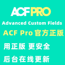 Acf Pro Official Authorized Version Acfpro Can Be Updated Online with Advanced Custom Fields