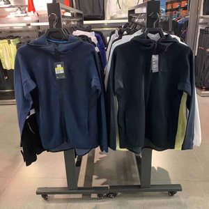 Nike Nike men's clothing 2019 new breathable sportswear hooded cardigan jacket jacket AT3225-010
