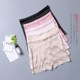 High-end mulberry silk women's underwear silk knitted safety leggings anti-exposure medium and high waist boxer shorts comfortable