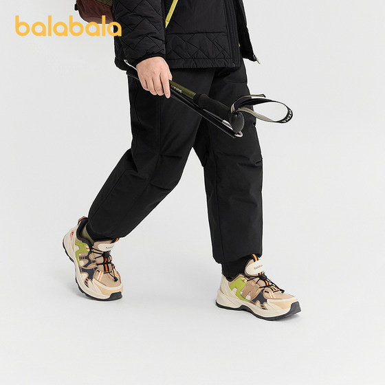 
Balabala children's clothing children's down pants boys 2025 new winter warm trousers protection