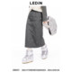 Lecho gourd quilted straight long skirt for winter new style skirt C2GFE4512
