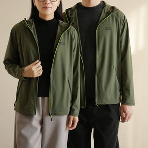 
Our workwear men's women's hooded jacket loose windbreaker spring and autumn style