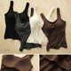 Lightweight and comfortable Ms. Bra thin vest with mulberry silk foundation base top
