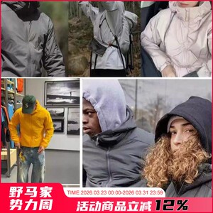 Dumped the money at a loss. Year-end big sale. High-end winter outdoor lightweight warm hooded couple cotton jacket men's jacket.