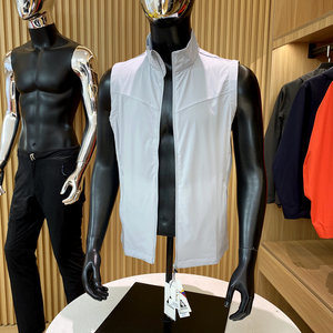 
Urban high-end functional style! New summer products for men's stand collars quickly drying breathable and water-proof sunscreen vest vest