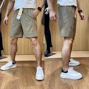 
Outdoor hot goods! Laser hole punching! Light and breathable! Summer sports pants quick-drying pants fashionable casual shorts men