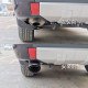 Imported Mitsubishi Pajero V73 tail throat V93 exhaust pipes V87 modified V97 carbon fiber car decoration accessories
