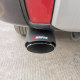 Imported Mitsubishi Pajero V73 tail throat V93 exhaust pipes V87 modified V97 carbon fiber car decoration accessories
