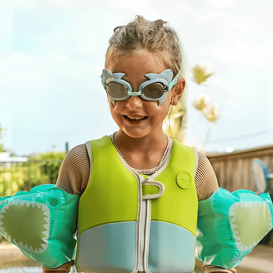 Lunettes De Piscine Lunettes De Natation Pour Enfants Clear View Eye Wear Lunettes De Sport Pack Rouge Et Bleu Blanc - Vvikizy - Sport