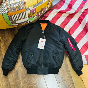 
Loose version with streamers Nissan Ma1 Sky Wings Flying Suit Jacket Deck Cotton Clothes Men and Women Couple Baseball Clothes