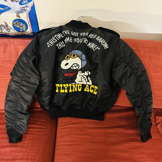 
Night flight L2B flight suit autumn and winter cotton coat Thinsulate loose warm flight jacket cotton coat couple men and women