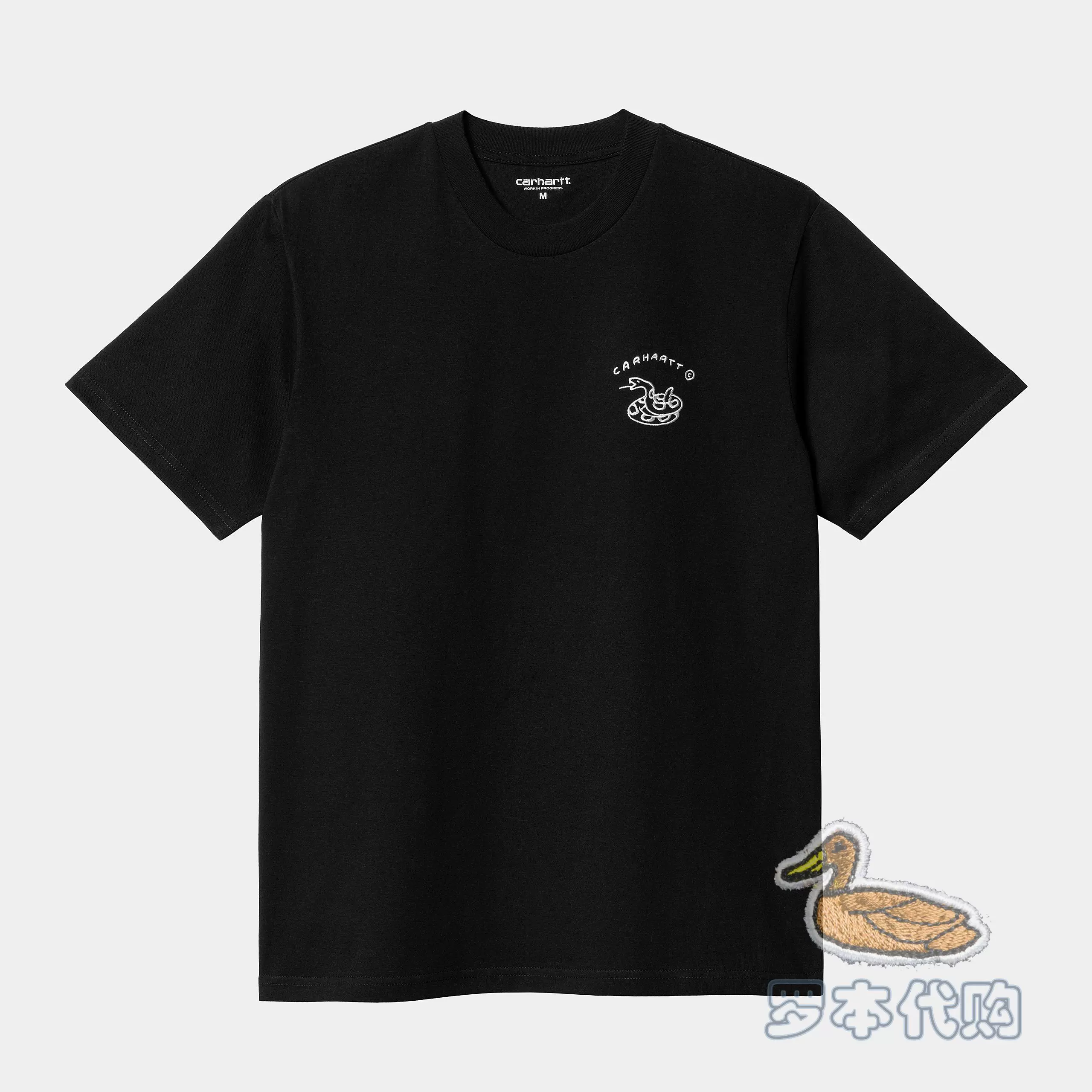 Carhartt WIP New Frontier T-Shirt刺绣趣味图案短袖半袖T恤SS23-Taobao