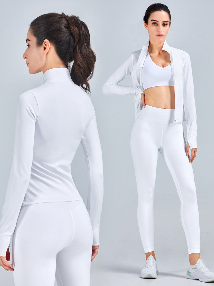 2 Stück Yoga Anzug Sport Set Frauen Schnell Trockn Produktbild-Vorschau 4