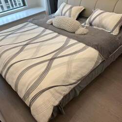 2025 New Milk Velvet Printed Four-Piece Set Coral Fleece Home Textiles Winter High-Grade Double-Sided Plush Thickened Flannel