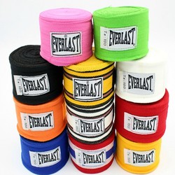 Hot selling 5 meters hand guard wristband sports Sanda cotton silk men and women hand wrapping elastic boxing Muay Thai strap bandage