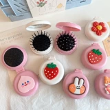 Брендовое креативное мультяшное милое зеркало, маленькая расческа, портативный кушон, подушка безопасности, Южная Корея