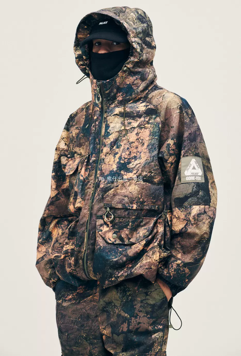 supremePALACE GORE-TEX COTTON RS BOONIE black L - ハット