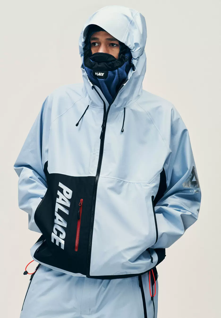 英国代购PALACE GORE-TEX RS ROCKSCAPE男士连帽夹克冲锋衣-Taobao