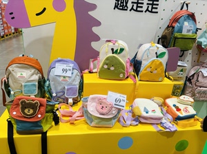 
[Sam's new product] shukiku multifunctional portable cross-body backpack bear toast children
