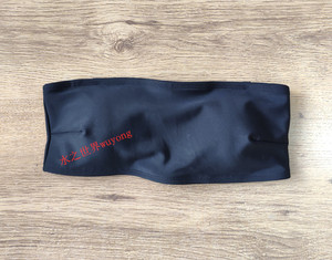 Splitted female swimsuit tube top top sell A B cup split swimsuit versatile