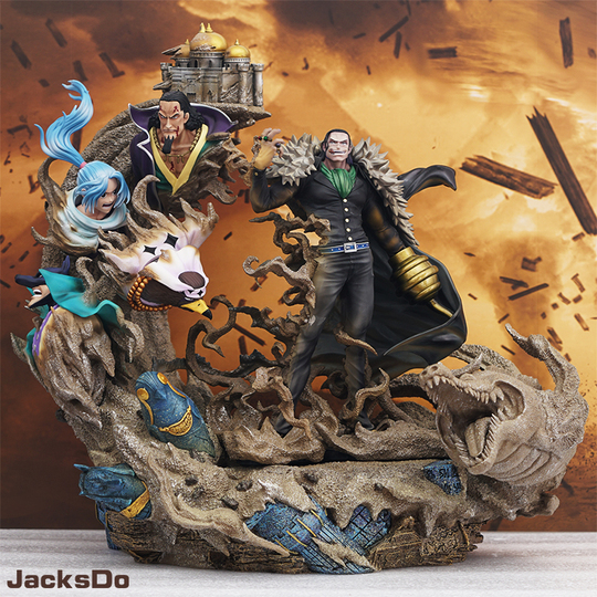 POP maximum クロコダイル フィギュア　jacksdo エフェクト付き POP maximum クロコダイル エフェクトjacksdo ガレージキット Jacksdo