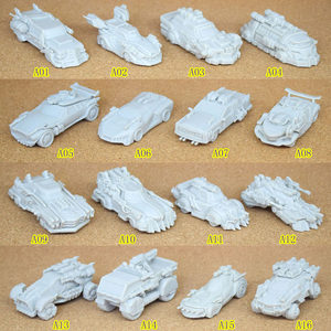 
Sci-fi chariot white film A board game model, various optional cars, trucks, sports cars, racing jeeps