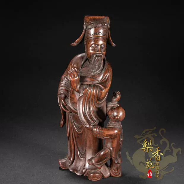 即納豊富な中国　韓国　清代　唐木製古尺　 書道　文房　古玩 木工、竹工芸