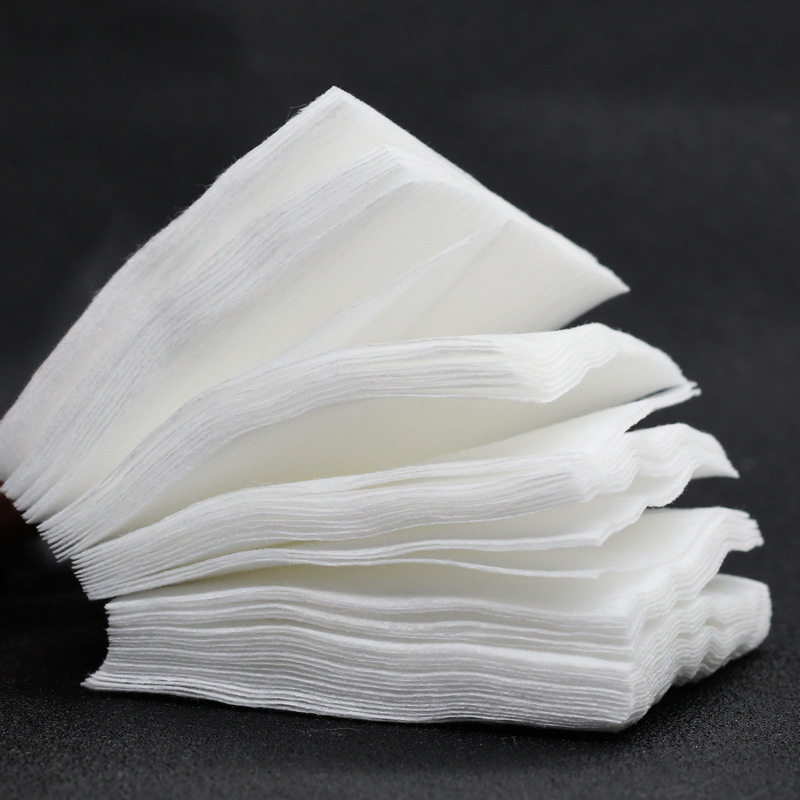 미용실 문신 용품 특수 순면 일회용 메이크업 리무버 코튼 매니큐어 리무버 코튼 페이퍼 타월 코튼 시트 메이크업 리무버 코튼 -