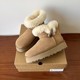 Henan Sangipu Village sheepskin, leather skin, pure wool horn buckle thick base snow boots women's winter short boots
