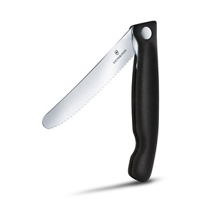
VictorinoX (VICTORINOX) multi-functional tomato knife wavy blade fruit and vegetable knife stainless steel foldable bread knife