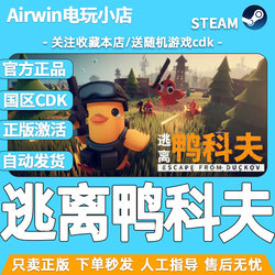 Escape Form Duckov Steam Genuine Cd Key China Region Activation Code Escape Form Duckov Genuine Product in Stock