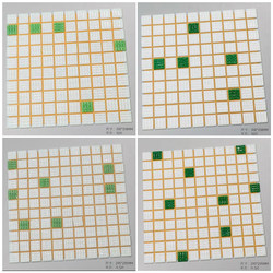 Exterior Wall Mosaic White and Green Bathroom Kitchen Balcony Ceiling Background Wall Fish Pond Glass Mosaic Tiles