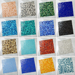 Hot-Melt Iridescent Ice Porcelain Mosaic 8mm Small Particle Mosaic Hotel Ktv Background Wall Bar Counter