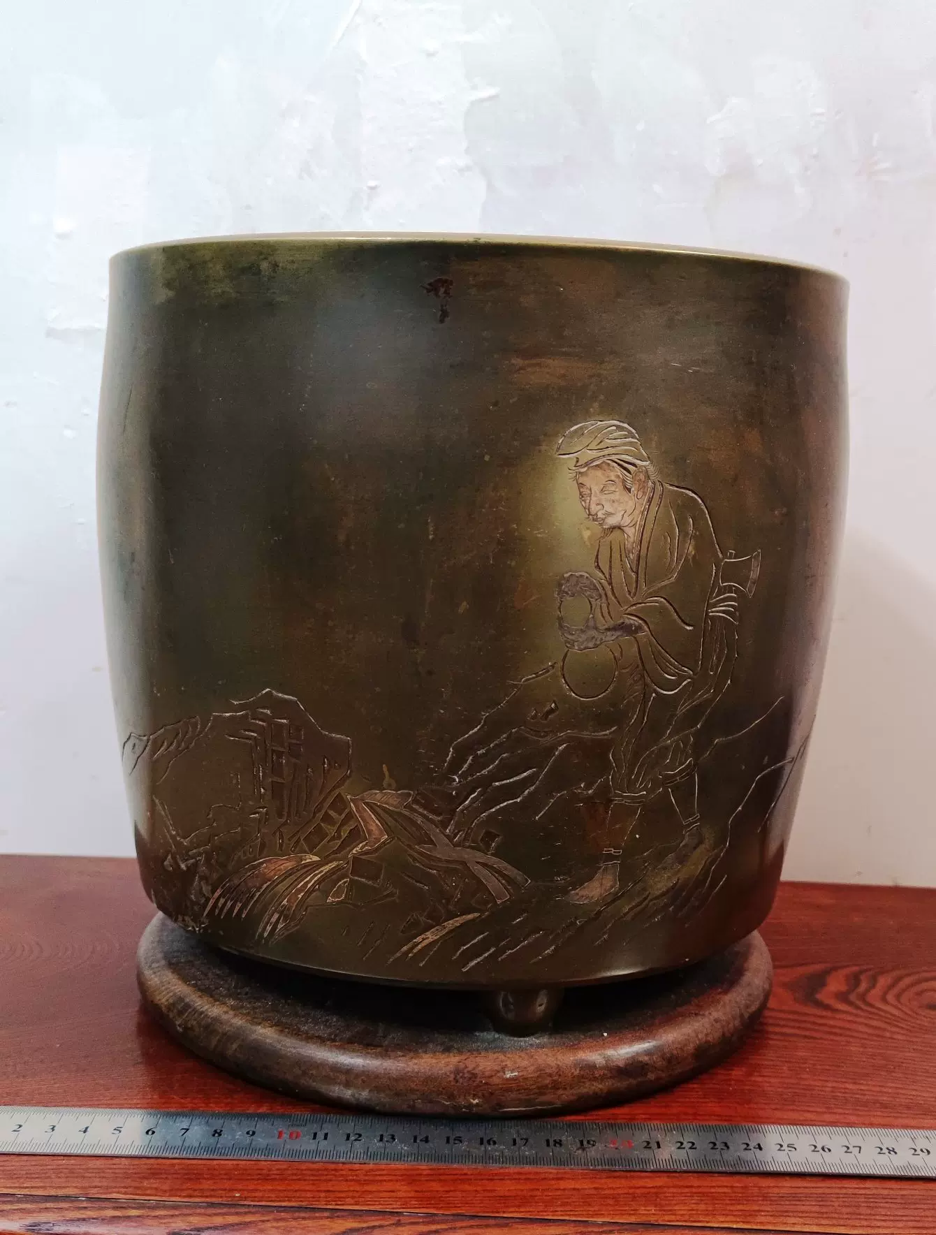 Yahoo!オークション -「宣徳銅火鉢」(その他) 【夢工房】時代宣徳銅