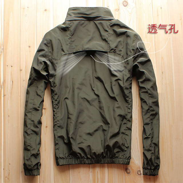 2024 Spring and Autumn New Men's Thin Jacket Removable Hood Japanese ...